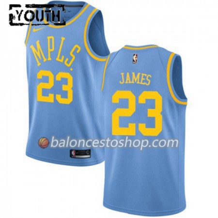 Camiseta Niños NBA Los Angeles Lakers LeBron James 23 Nike Hardwood Classics Swingman Camiseta Niños NBA Los Angeles Lakers LeBron James 23 Nike Hardwood Classics Swingman